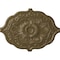 Ekena Millwork Pesaro Ceiling Medallion, Hand-Painted Mississippi Mud, 36"W x 26"H x 1 1/2"P CM36X26PEMMF - alternate 1